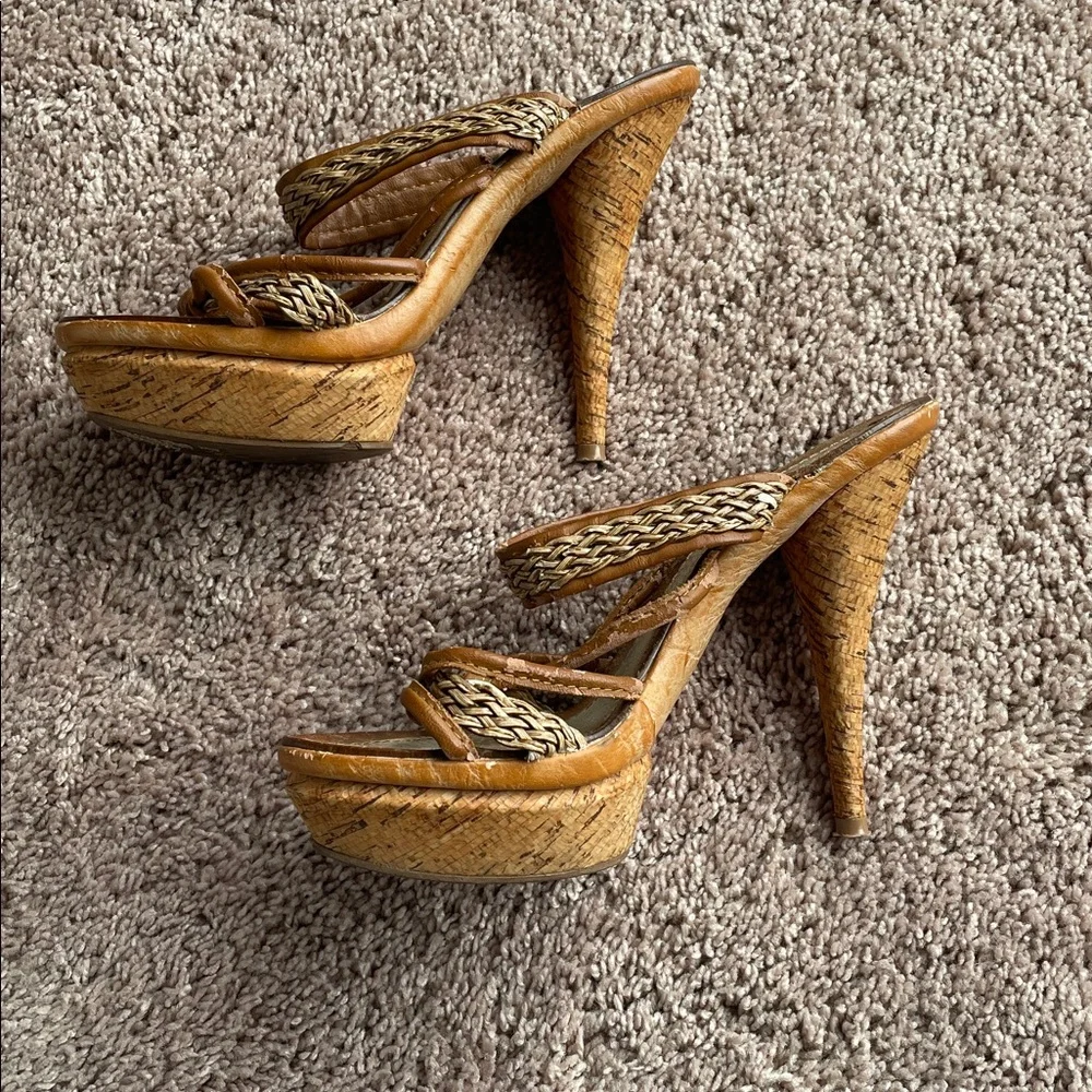 Boston Proper, woven summer sandals, size 7